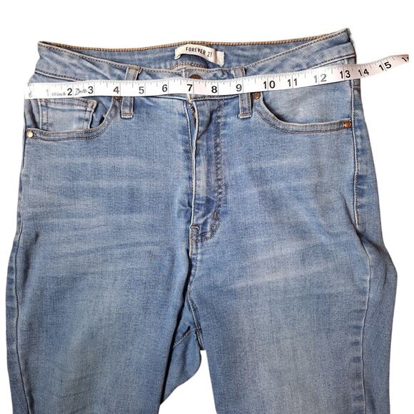 Forever 21 light blue skinny jeans women's size US 27 - Picture 6 of 12